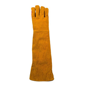 Logo personnalisé Services OEM Gants de sécurité pour hommes Gants de travail en cuir de haute qualité, bon matériau, dernier modèle - Product Image 3