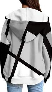 Jogger Set <b>Hoodie</b> <b>Men</b> Zipper Style <b>Fleece</b> <b>Hoodie</b> Oversized Fit Cotton Pullover Streetwear Winter Fashion Zip <b>Hoodie</b> - Product Image 4