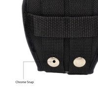 Meilleure vente pochette de menottes tactique sécurisée portable en nylon personnalisée pour la protection personnelle pour la formation à la sécurité