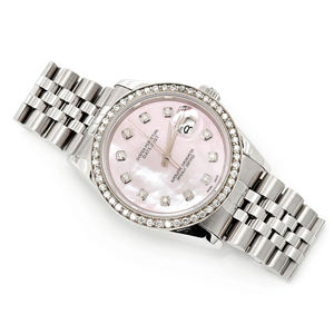 Montre en quartz carrée de luxe Moissanite Elite avec cadran en verre, bracelet en acier inoxydable or jaune - Product Image 3