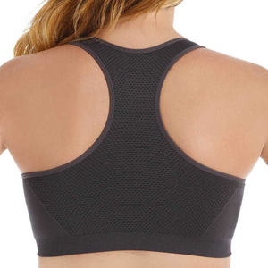 Soutien-gorge de sport respirant de qualité supérieure soutien élevé couverture solide maintien ferme Logo avant artisanat de coupe automatisé pour les activités intenses - Product Image 2