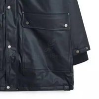 Nueva llegada de alta calidad, abrigos de lluvia para hombres superventas, uso al aire libre, abrigo de lluvia transpirable para hombres