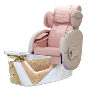 Table de massage et chaise de salon incurvée, réglable et personnalisable avec appui-tête, pour extensions de cils, tatouage des sourcils, spa et beauté - Product Image 4