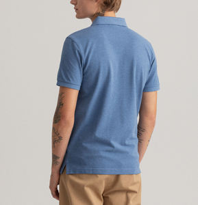 Camiseta de Golf con cuello personalizado 2023, algodón transpirable para polos, patrón sólido de punto, manga larga, diseño corto informal Plus - Product Image 2