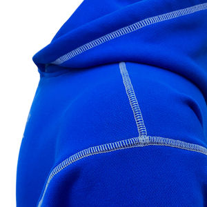 Conjunto de Sudadera con Capucha de Algodón Personalizada con Logotipo Bordado, Costura en Contraste, Chándal Deportivo Informal para Hombre - Product Image 4