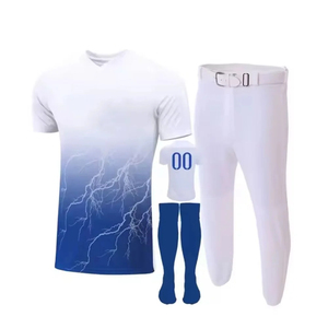 ชุดเบสบอลที่ใส่สบายและระบายอากาศได้ดี ชุดเบสบอลและซอฟต์บอลระดับมืออาชีพ ออกแบบลายพิมพ์แบบซับลิเมชั่นที่ปรับแต่งได้ - Product Image 6