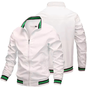 แจ็กเก็ตผู้ชายสีดำแบบเรียบๆใส่ได้ทั้งชายและหญิงมหาวิทยาลัยแจ็คเก็ตผ้าฟลีซเบสบอลตัวอักษรทีมโรงเรียน - Product Image 6