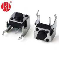 Interrupteur tactile JINBEILI TS-06105SA, montage en surface SMD, étanche, bouton à membrane à 2 bornes pour panneau de commande