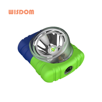 Housse en silicone douce au toucher pour casque de camping, lampe frontale de mine, étui de protection avec deux couleurs