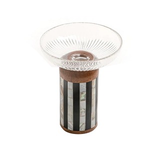 Bol de service en métal artisanal, finition plaquée or, pour la maison, l'hôtel, la cuisine, la restauration, la décoration, la vaisselle - Product Image 5