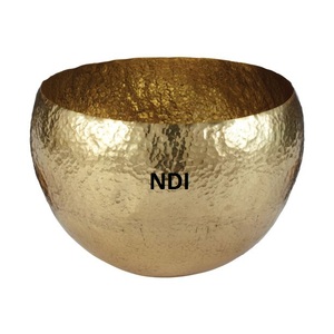 Sustainable Metal Catering Ware for <b>Table</b> Top Decoration Snacks Serving Bowl for Home Kitchen Carved Party <b>Occasion</b> - Product Image 1