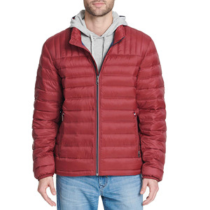 Veste d'hiver en duvet de haute qualité personnalisée pour hommes, respirante, légère, épaisse, tendance, bomber, doudoune pour hommes - Product Image 4
