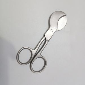 Tijeras umbilicales de patrón americano reutilizables de alta calidad 100%, base personalizada de 10,5 cm de tijera de corte de cordón umbilical quirúrgico - Product Image 4