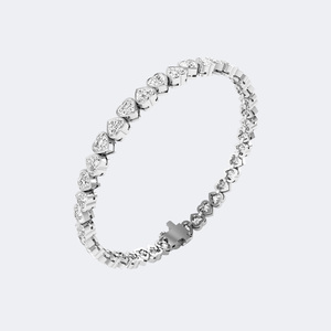 สร้อยข้อมือเทนนิสทรงหัวใจ 8.00CTW - Product Image 4