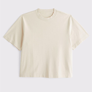 เสื้อยืดบ็อกซี่คอตตอน100% สำหรับผู้ชายเสื้อครอปไซส์ใหญ่พิเศษออกแบบแบรนด์ได้เอง - Product Image 1