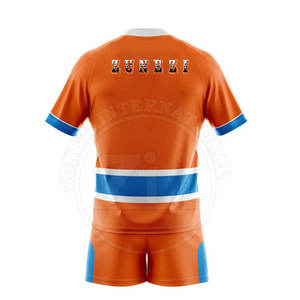 Ensembles de maillots de rugby respirants et légers les plus vendus, meilleure qualité, tissu 100% polyester, fabriqué au Pakistan - Product Image 3
