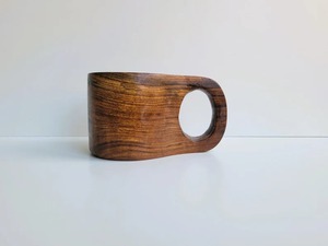 Tasse en bois traditionnelle pour une consommation quotidienne en bois pur pour un style de vie sain et durable - Product Image 4