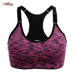 Combinaison de yoga sans manches Vêtements de sport Soutien-gorge et vêtements de gym Ensemble avec leggings de style côtelé Soutien-gorge de sport Haut court et ensemble de yoga sans couture - Product Image 5