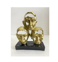 Nouveau design sculpture fantaisie salon sculptures côté vaisselle décorative articles de maison fabricant en gros fournisseur