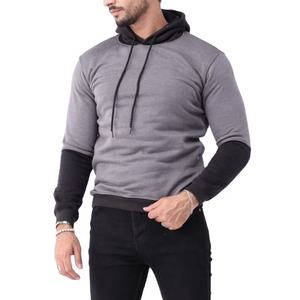 Jersey de felpa francesa de algodón 100% pesado para hombre, sudadera con logotipo personalizado, estampado sólido, técnica de soplo, talla grande, invierno, liso, teñido - Product Image 3