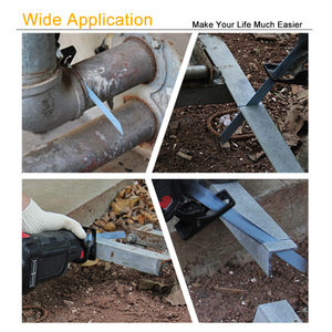 5 paket 9 inç 14TPI <span class=keywords><strong>Sawzall</strong></span> bıçakları dökme demir bi-<span class=keywords><strong>metal</strong></span> Sabre testere bıçakları <span class=keywords><strong>Metal</strong></span> için ağır <span class=keywords><strong>Metal</strong></span> kesme pistonlu testere bıçakları - Product Image 6