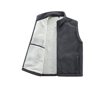 Chaleco sin Mangas con Capucha Informal de Invierno 2024 para Hombre, Cierre de Cremallera, 100% Poliéster, Impermeable, Transpirable y Ecológico - Product Image 2