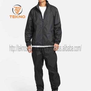 Nouveaux hommes Style meilleur prix de gros 100% polyester hommes coupe-vent costume personnalisé OEM conception léger hommes coupe-vent costume - Product Image 4