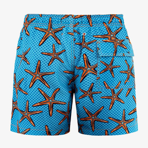 Shorts de gymnastique imprimés en usine Short d'embarquement de natation pour hommes Short de plage décontracté pour hommes OEM - Product Image 2