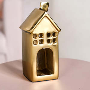 Portavelas de Latón de Lujo Chapado en Oro para Decoración del Hogar, Bodas, Navidad - Product Image 1