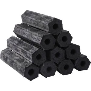 Briquettes de charbon de bois de sciure FireMax pour barbecue, charbon de bois hexagonal de haute qualité - Product Image 1