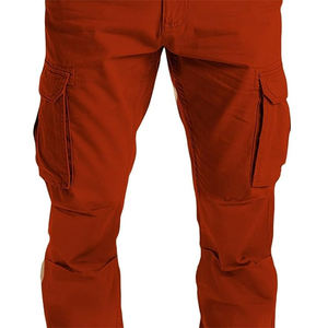 Pantalones Cargo de secado rápido a la moda para hombres, pantalones Cargo de algodón hechos para exteriores de Color sólido, pantalones Cargo de moda para hombres - Product Image 5