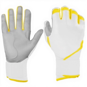 Guantes de Bateo de Béisbol de Nueva Llegada, MOQ Bajo, Unisex, Cierre de Velcro Ajustable, Poliéster y Algodón, Color Personalizado, Logotipo, Protección para las Manos - Product Image 1