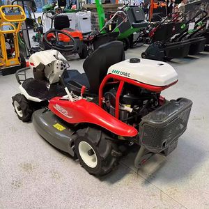 RM952 24โวลต์ไฟฟ้าไร้สาย2จังหวะคุณสมบัติตัดเบนซินอุตสาหกรรมและ DIY ขี่เครื่องตัดหญ้าตัดหญ้าพร้อมกระต่ายตัดหญ้าใช้ในบ้าน