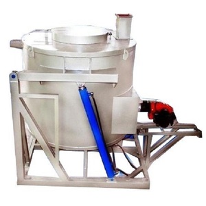 Fourneau à gaz moderne de conception inclinable conforme à la norme EPA, 500 kg, pour la fusion de métaux, avec pompe automatique, moteur de 1 an - Product Image 5