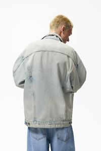 New Cotton Outdoor Denim <b>Jacket</b> <b>Men</b> Casual Solid Color <b>Jacket</b> Streetwear <b>Men's</b> Spring <b>Jean</b> <b>Jacket</b> - Product Image 2