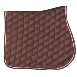 CLOVELIS IMPEX Tapis de selle en soie brillante durable avec cordon, emballage personnalisé, utilisation équestre à long terme - Product Image 1