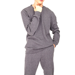 Conjuntos de Trajes Deportivos Personalizados para Hombre, Invierno 2024, Alta Calidad, Algodón Ecológico, Felpa Transpirable, Diseño de Talla Grande para Maternidad, Logotipo OEM - Product Image 4