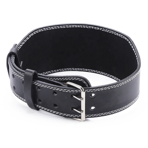 Ceinture d'haltérophilie sur mesure idéale pour la dynamophilie et la musculation Nouvelle arrivée vente en gros de ceintures d'haltérophilie en cuir ou PU - Product Image 2