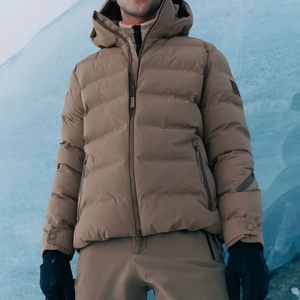 Nuevo Conjunto de Traje de Esquí con Capucha y Cremallera 2025, Impermeable y Cálido para Invierno, Conjunto de Pantalones y Chaqueta de Esquí para Montaña, Conjunto de Esquí a Prueba de Viento para Exteriores - Product Image 1