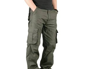 กางเกงคาร์โก้ใส่สบายสำหรับผู้ชายกางเกงคาร์โก้ดีไซน์ล่าสุดสำหรับผู้ชาย - Product Image 1