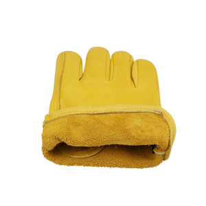 Guantes de Trabajo de Cuero de Seguridad al por Mayor, Fabricante de Guantes de Trabajo de Cuero Vacuno - Product Image 6