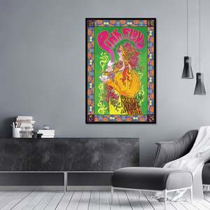 Pink Floyd Bob Mass Tour <b>Poster</b> Black <b>Frame</b> Paper Material for Wall Decor - Product Image 3
