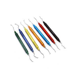 Juego de escalador de mano para instrumentos dentales, eliminación de sarro, precisión esencial, higiene bucal mejorada, potencia Manual de acero - Product Image 4