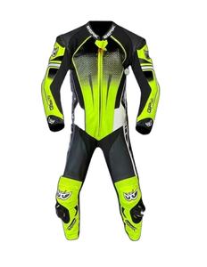 Combinaison de course moto en cuir Ducati Corse Custom pour homme, noire, Berik, 2 pièces, veste et pantalon respirants, coupe-vent, avec protections CE - Product Image 1