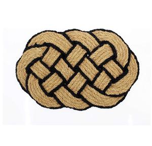Decorative Rope Doormat For Entryway Styling Adding Warm Natural Touch To Home Entrance Decor - Product Image 4