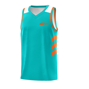 Camiseta de baloncesto con estampado completo de gráficos 100%, camiseta sin mangas de malla de poliéster, logotipo personalizado, nombre, número, venta al por mayor para equipos, minoristas - Product Image 1