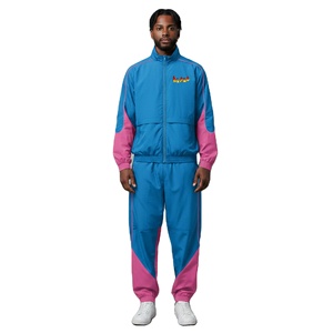 Men Windbreaker Tracksuit Athletic <b>Set</b> Breathable Running Jacket Comfortable Sports Pants Casual Outdoor Fitness and sale - Product Image 1