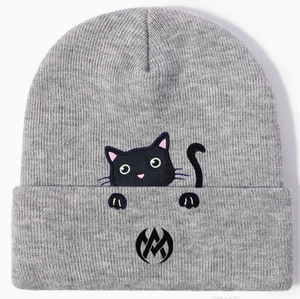 Bonnet d'hiver personnalisé avec broderie Automne Hiver Mode Casquettes en laine Chapeaux Bennie pour la plage et les voyages - Product Image 6