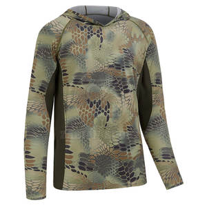 Sudadera con capucha de manga larga para hombre con estampado de camuflaje elegante transpirable para exteriores y ropa de invierno informal - Product Image 5