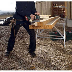 Scie sauteuse orbitale CDLS 18V verte/noire à poignée ergonomique, sans fil, portable, pour le sciage industriel et le bricolage du bois et du métal - Product Image 1